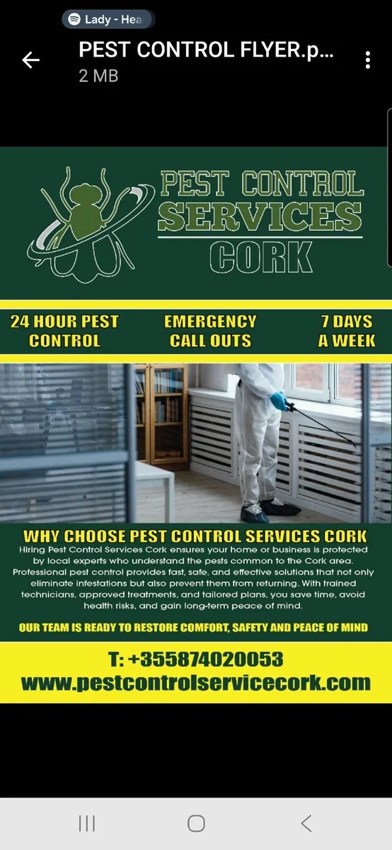 Pest Control Cork