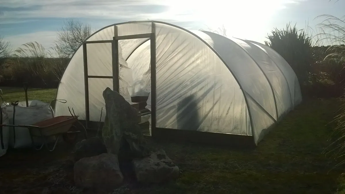 Polytunnel Frame 21ft x 17ft Complete - Image 2