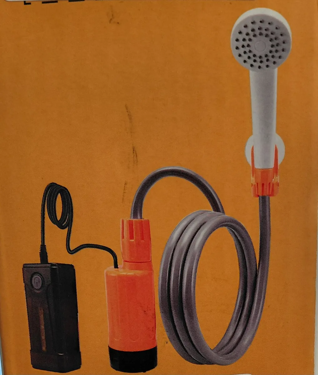 Portable camping shower