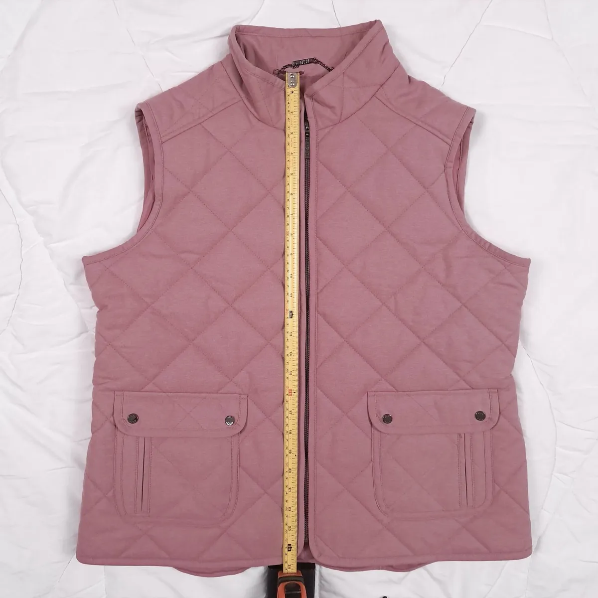 Dash Dusty Pink Quilted Vest Gilet Equestrian 18UK - Image 4