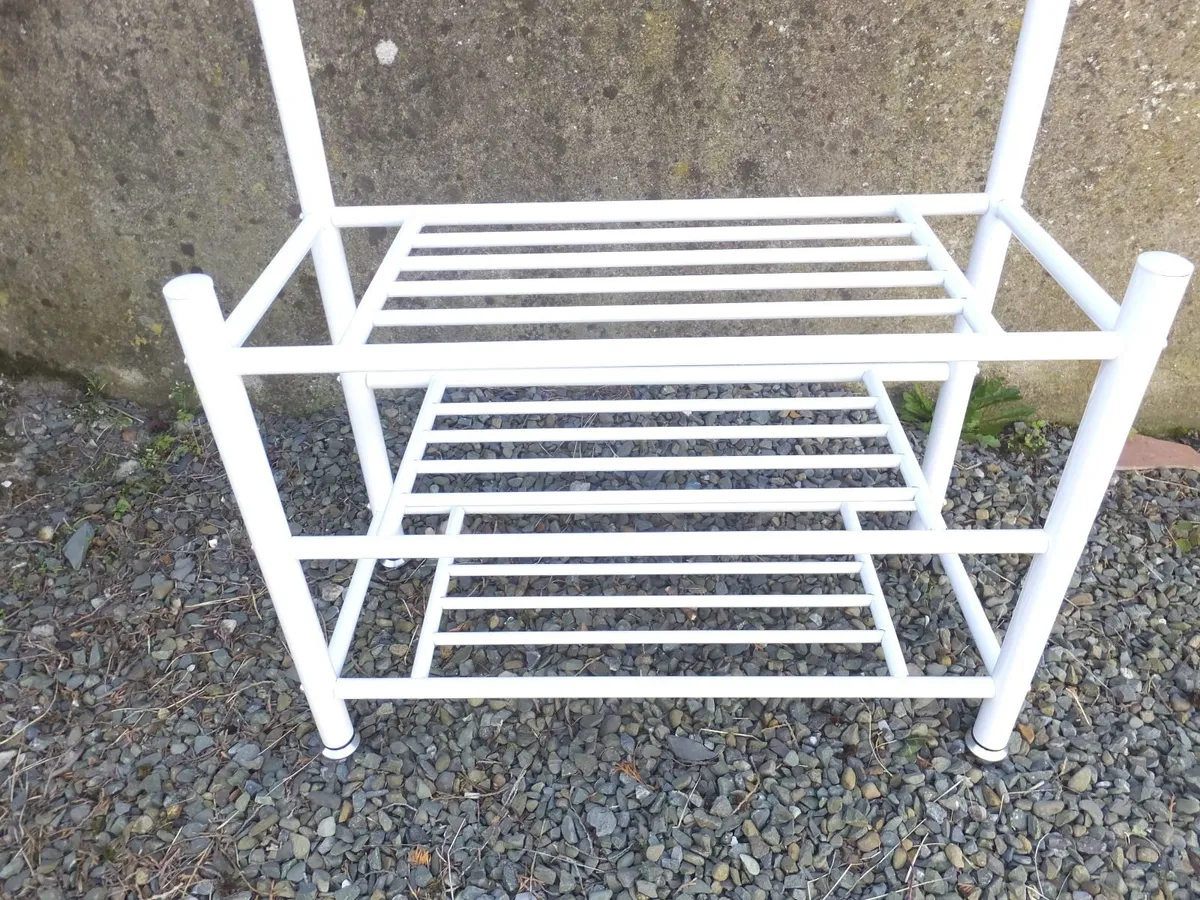 Coat rack stand and shoe rack - Image 4