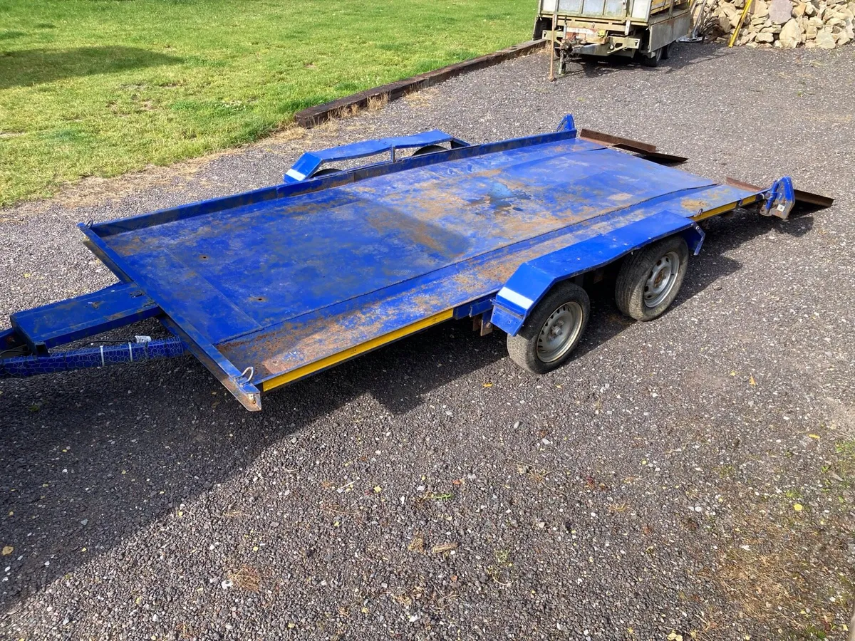 14ft x 6ft flat bed trailer - Image 2