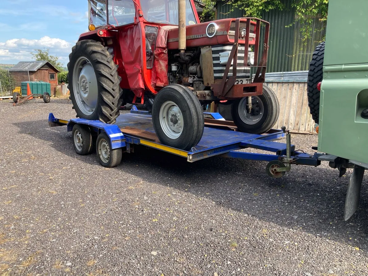 14ft x 6ft flat bed trailer - Image 1