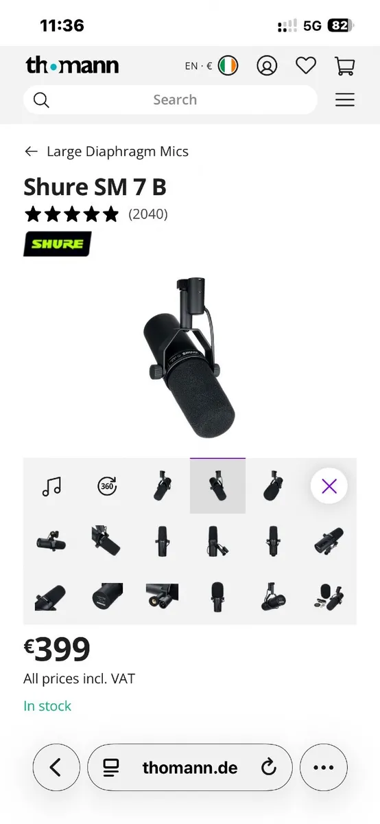 Shure SM7B Microphone - Image 3