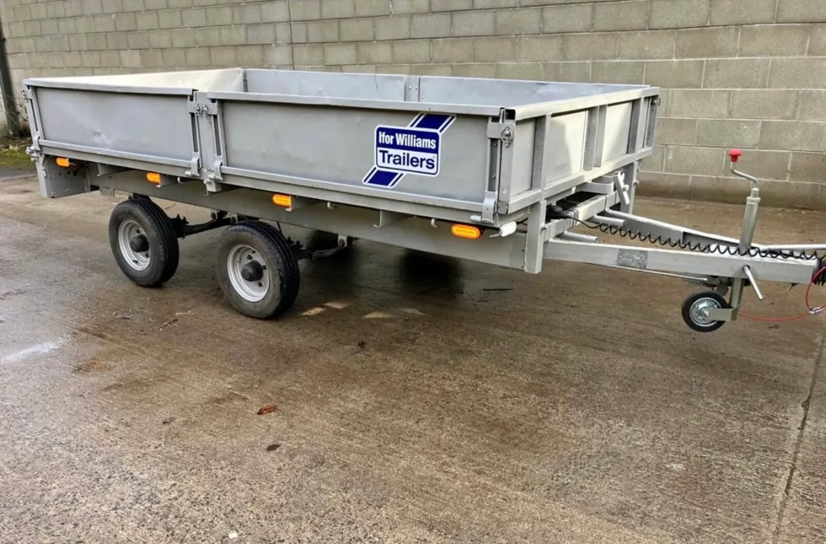 Ifor Williams drop side builders trailer - Image 1