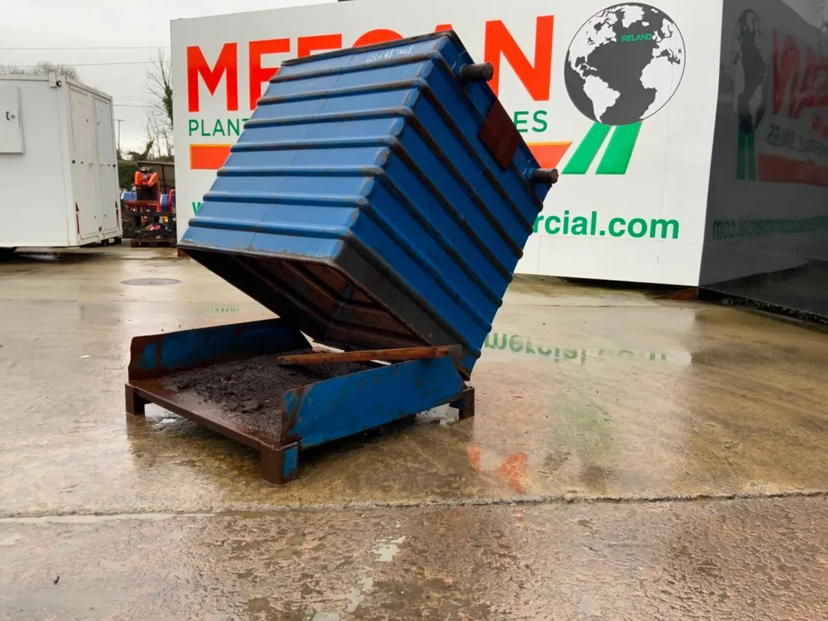 SCRAP METALTIPPING SKIP  STORAGE BIN......21V - Image 2
