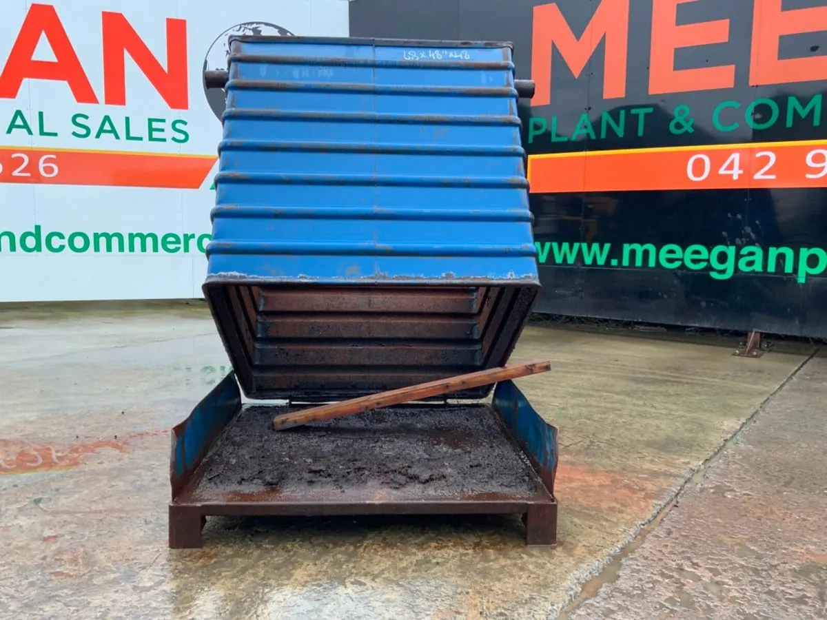 SCRAP METALTIPPING SKIP  STORAGE BIN......21V - Image 3