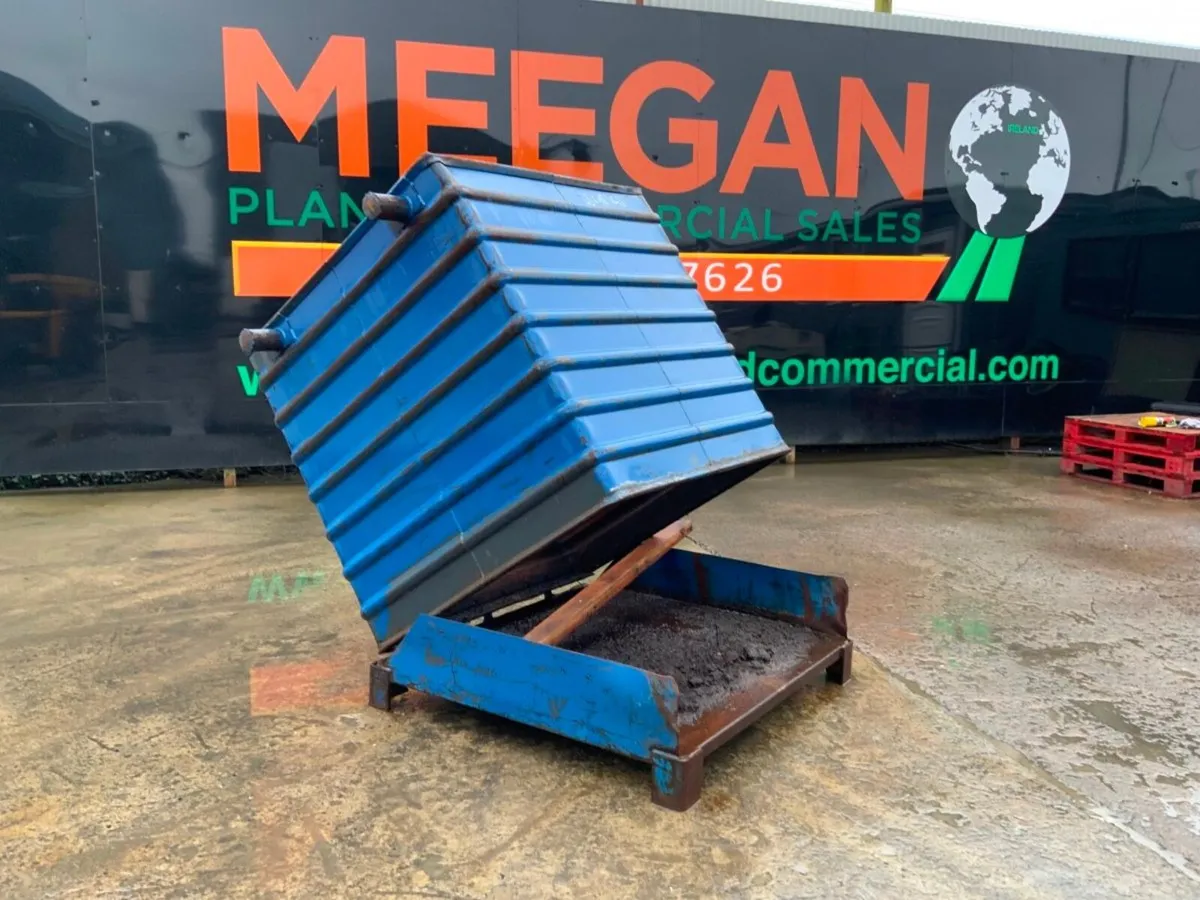 SCRAP METALTIPPING SKIP  STORAGE BIN......21V - Image 4