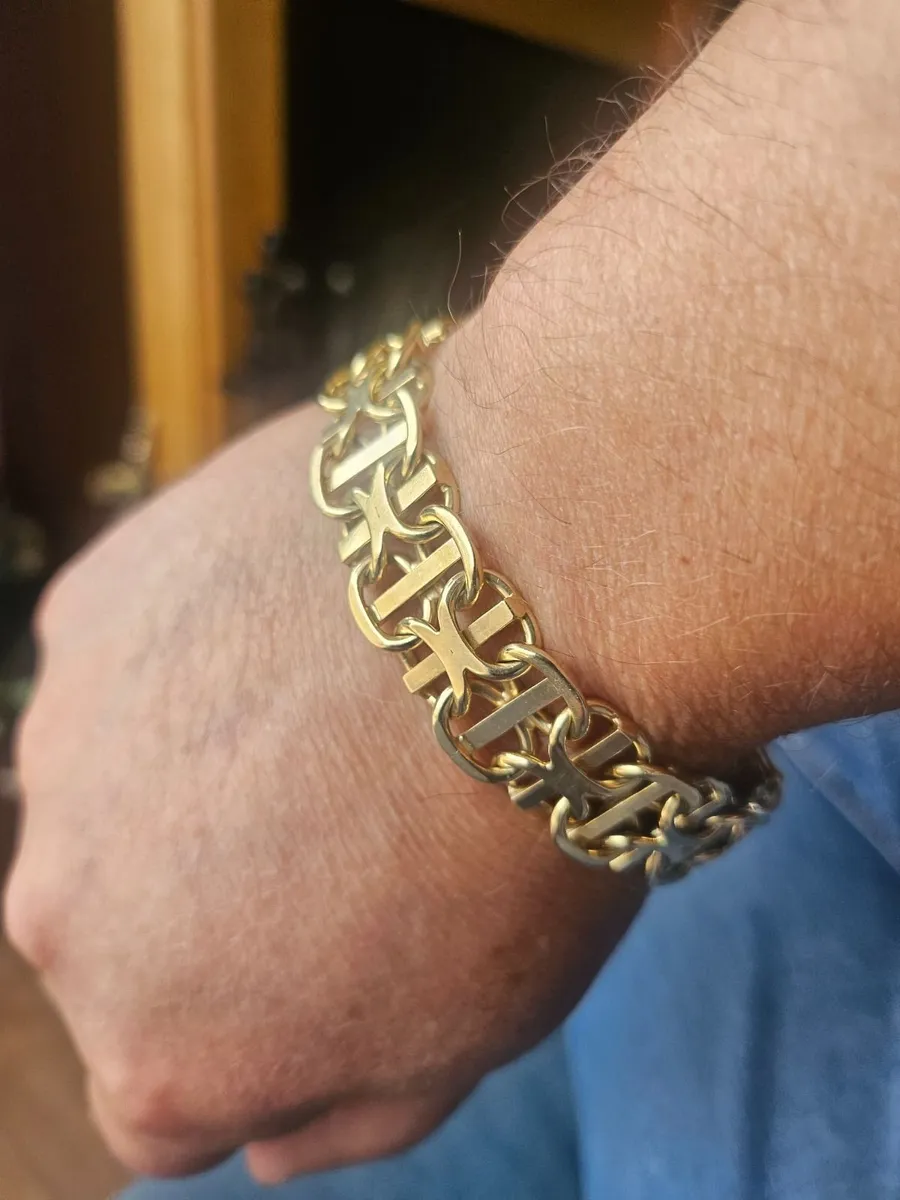 14ct gold bracelet - Image 1