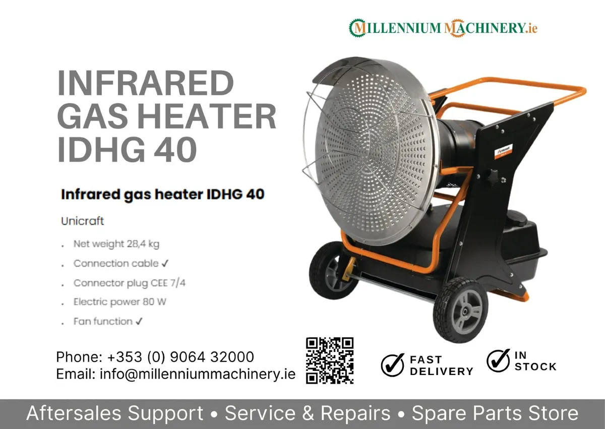 Infrared gas heater IDHG 40