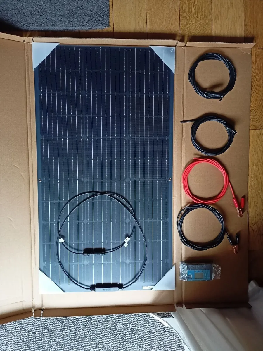 100W Flexible Solar Panel kit for Boat Cruiser - Image 1