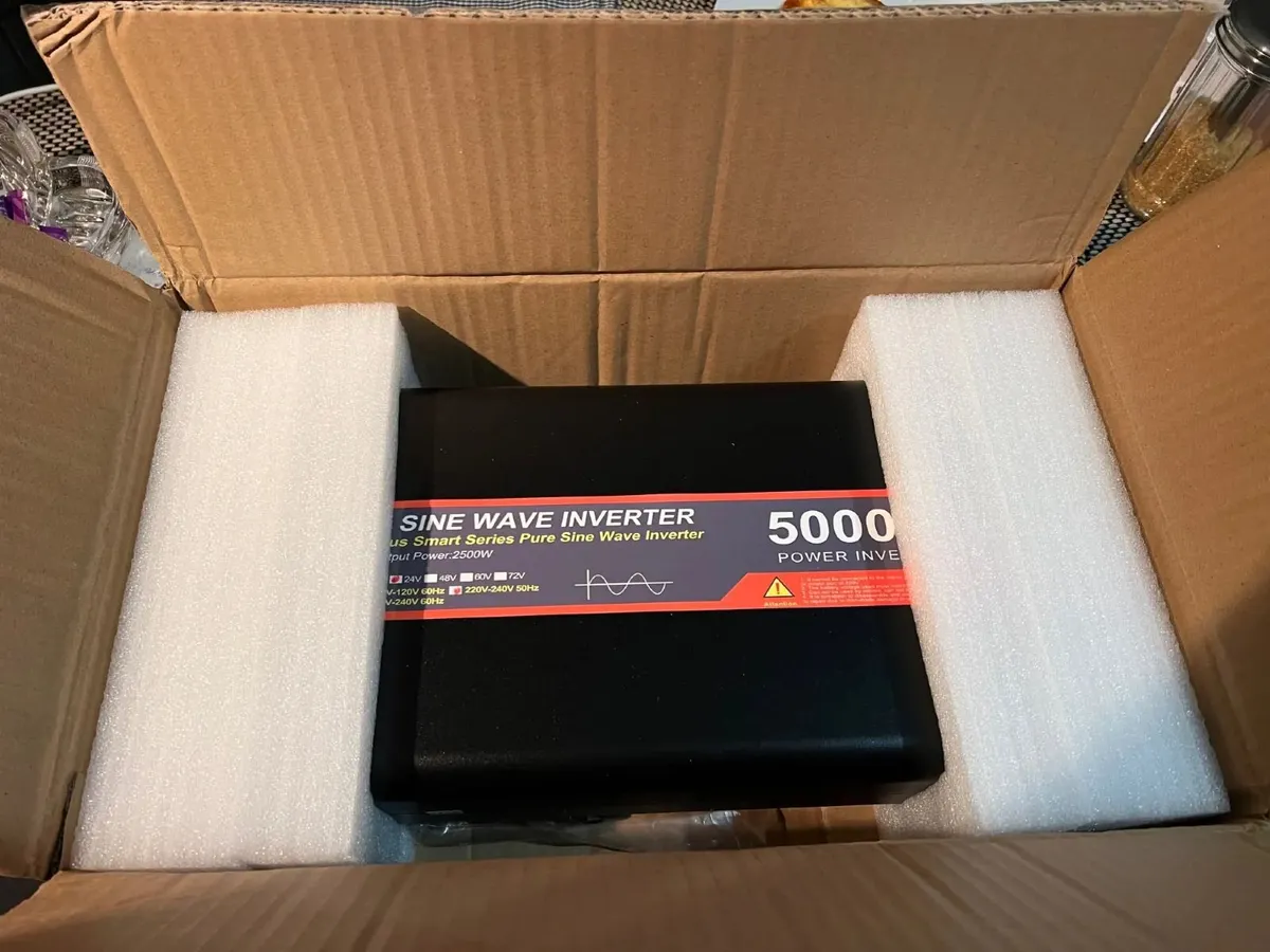 5000W 12V inverter for camper van boat home - Image 1
