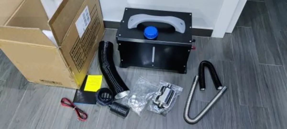 8kW Diesel Kerosene heater for van or garage - Image 4