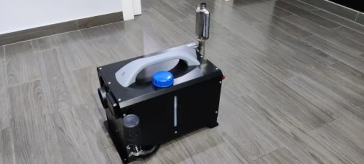 8kW Diesel Kerosene heater for van or garage - Image 1