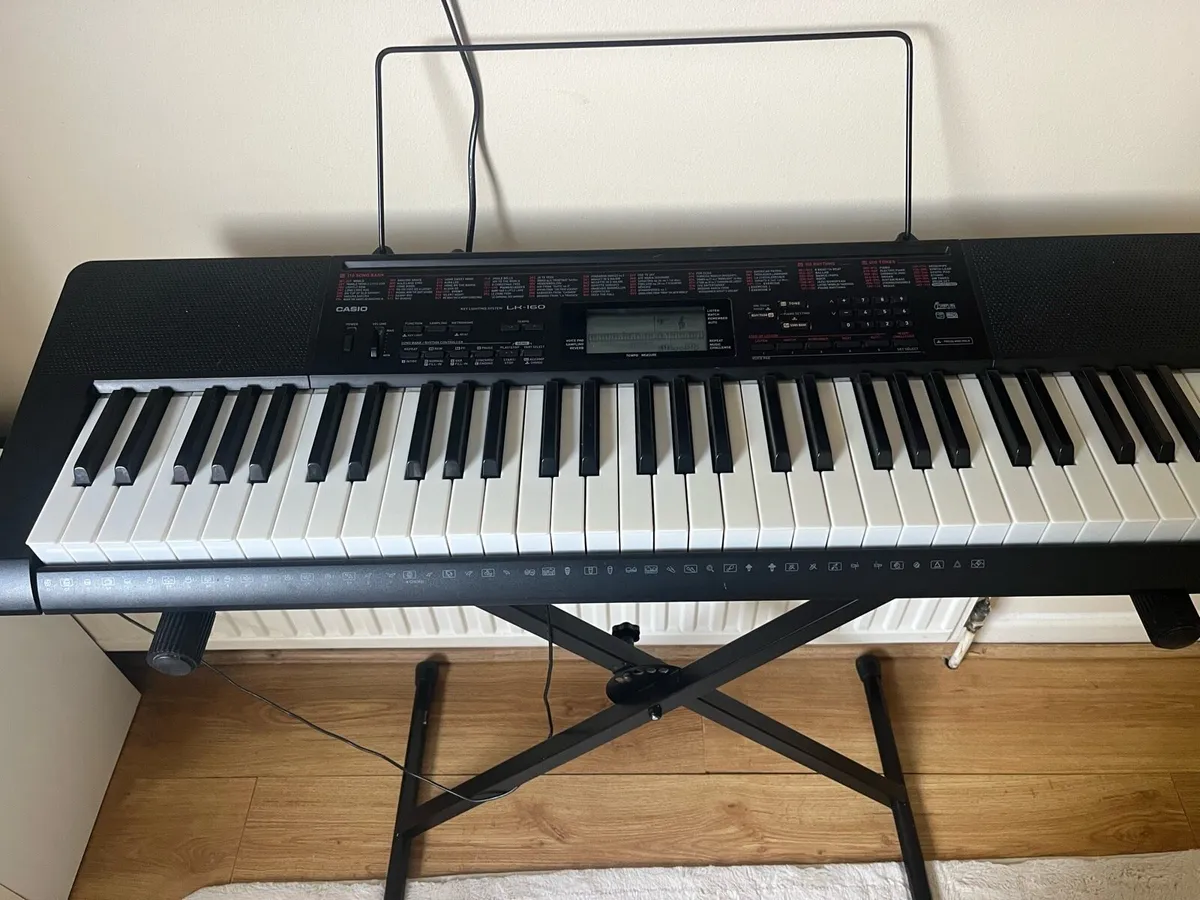 casio piano keyboard with stand and user guide - Image 2
