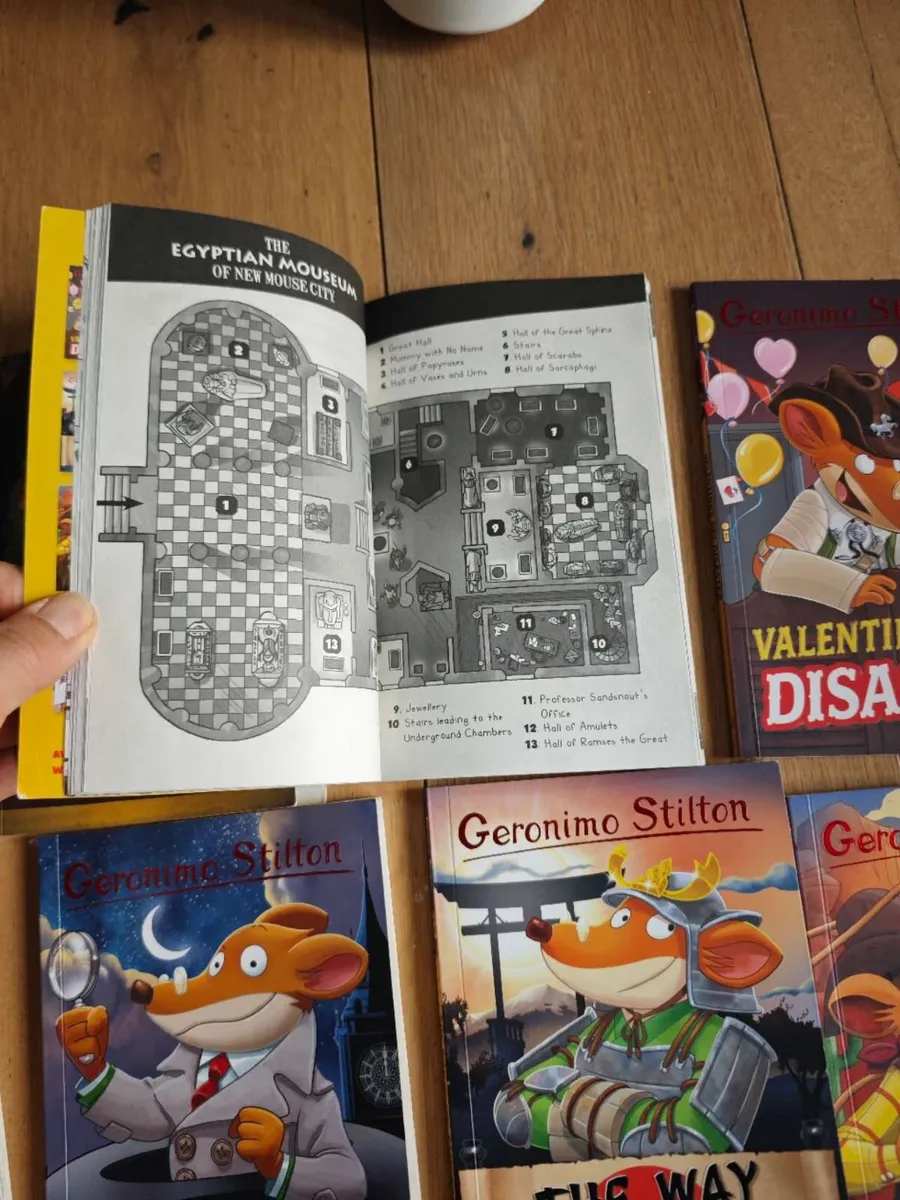 8 books of Geronimo Stilton, used, free post - Image 4
