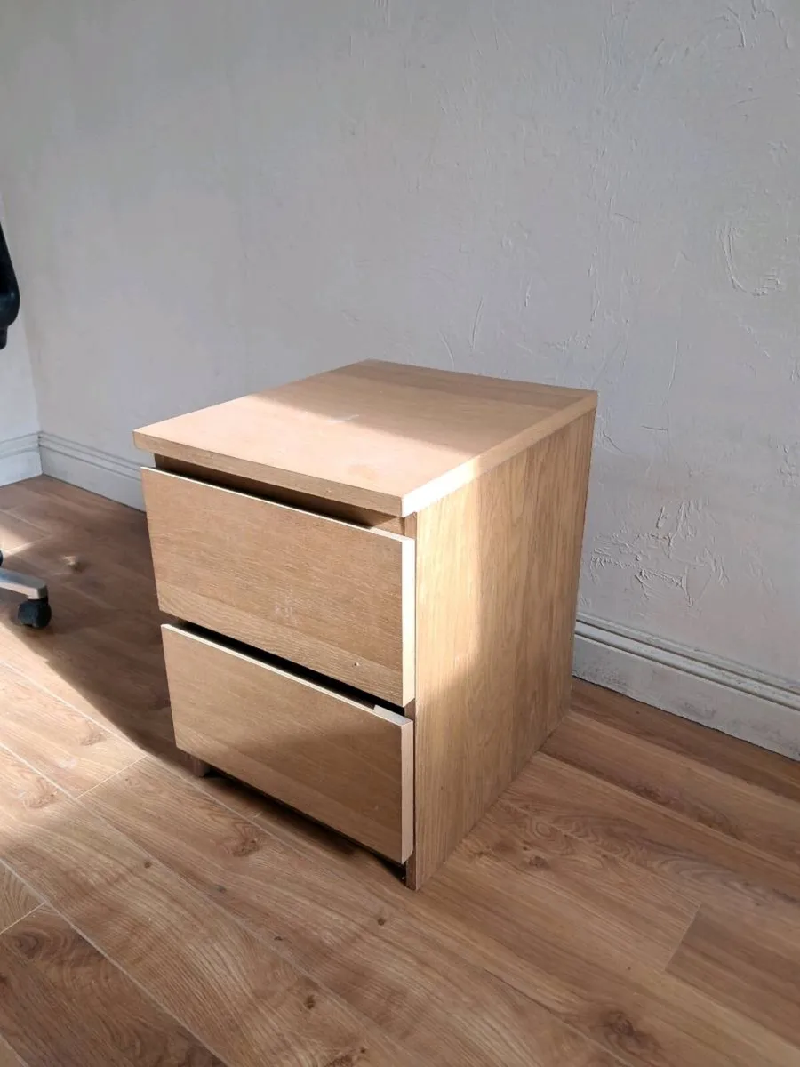 Chest of drawers, bedside locker, set of drawers - Image 2