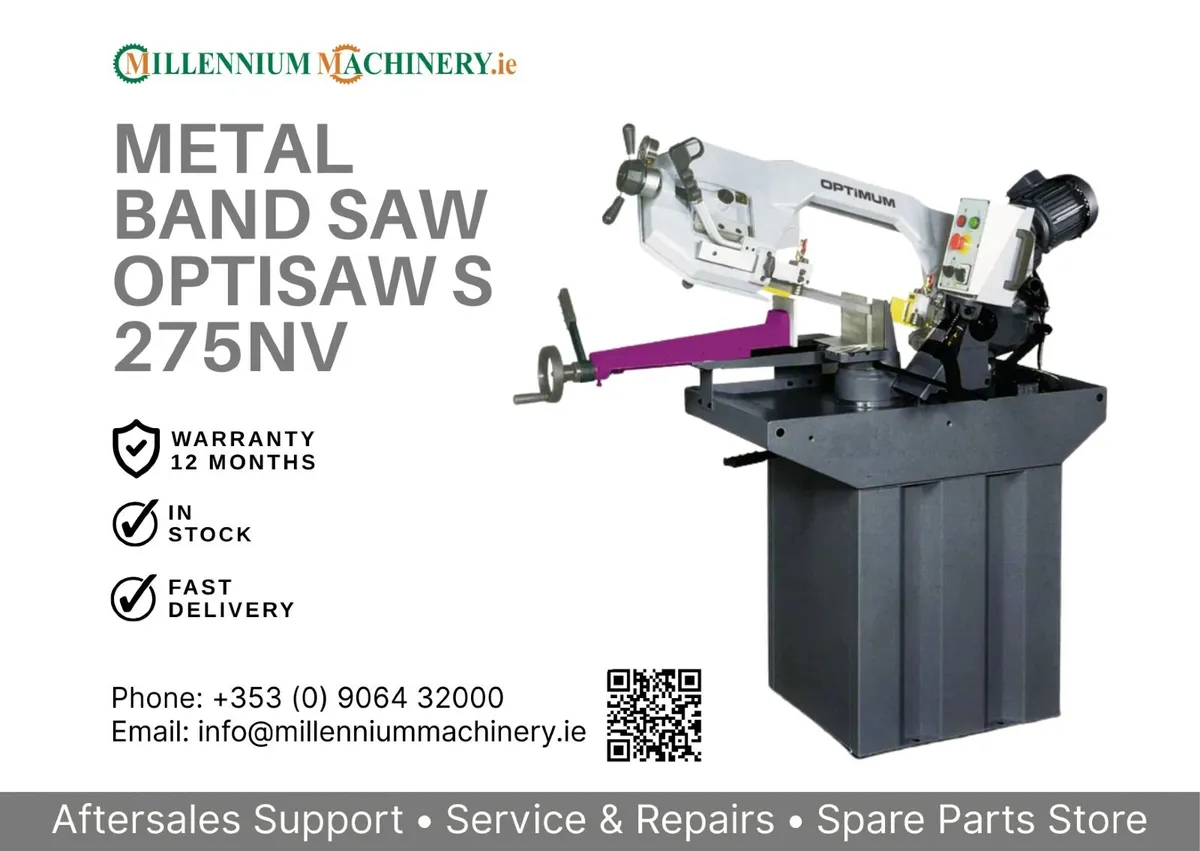Swivel Bandsaw - Optimum OPTIsaw S275NV