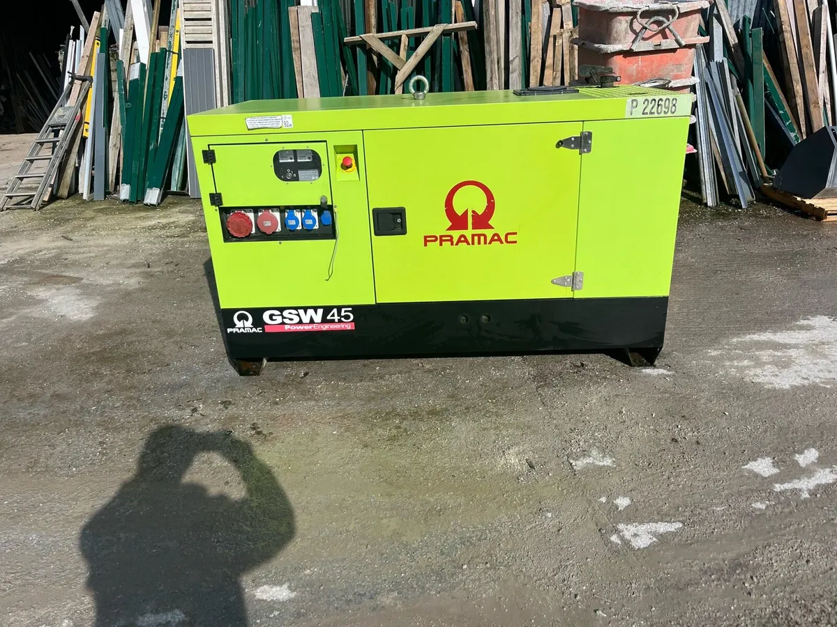 Pramac GSW 45 diesel generator - Image 1