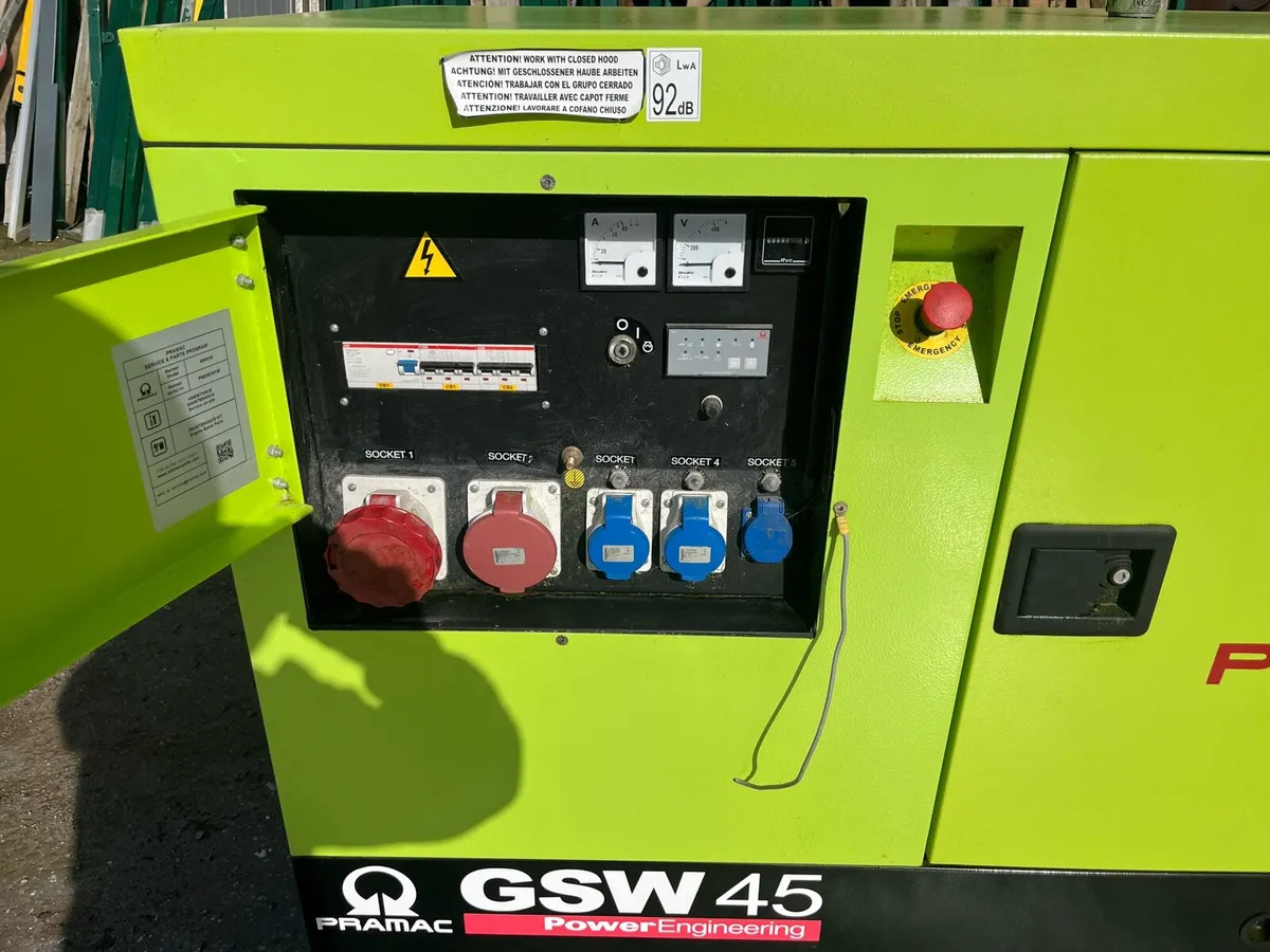 Pramac GSW 45 diesel generator - Image 3