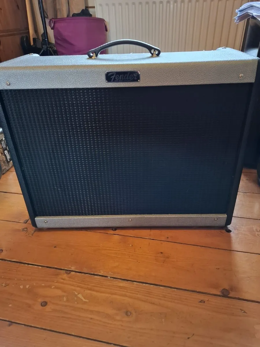 Fender Hot Rod Deluxe III "Silver Noir Two-Tone" - Image 1