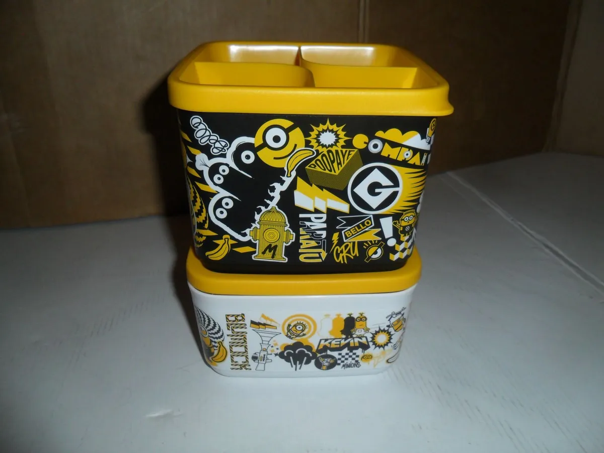 Tupperware cubix set of minions 2pcs - Image 1
