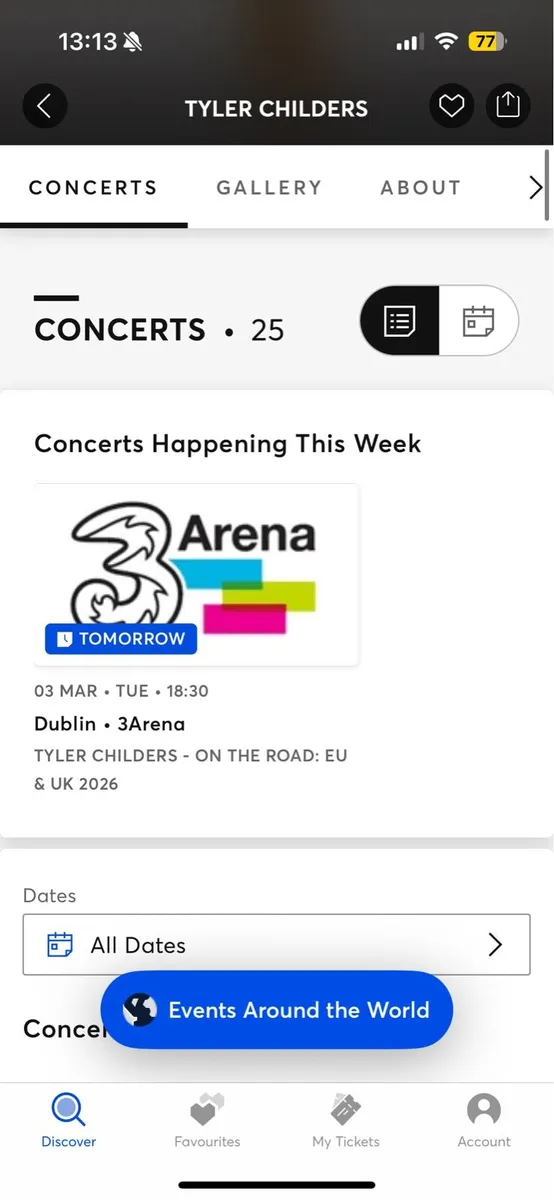 2 Tyler Childer tickets