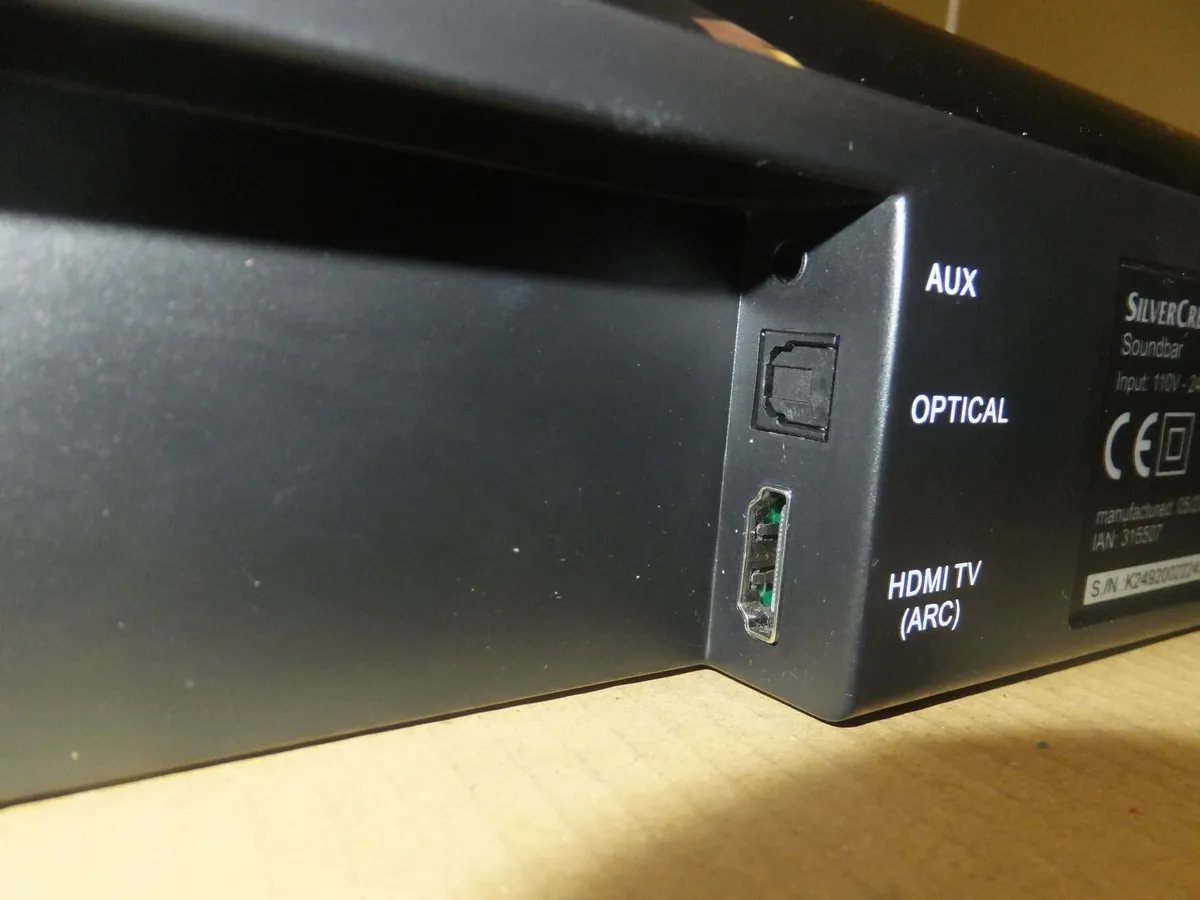 SilverCrest sound bar Bluetooth, AUX, USB - Image 3