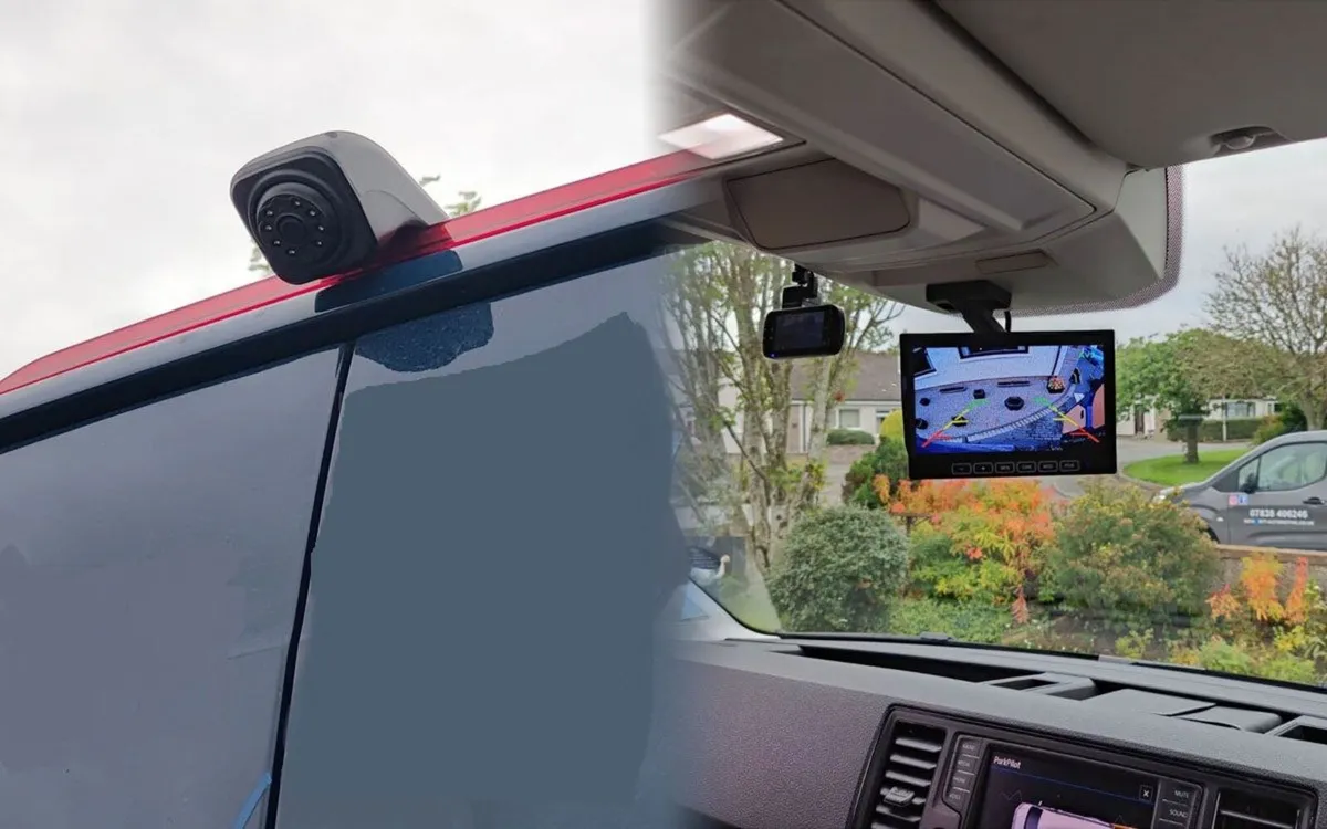 Brake light camera kit for Crafter Sprinter camper - Image 1