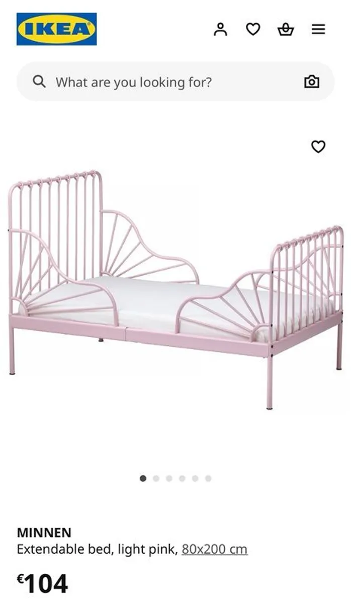 Toddler bed Extendable - Image 1