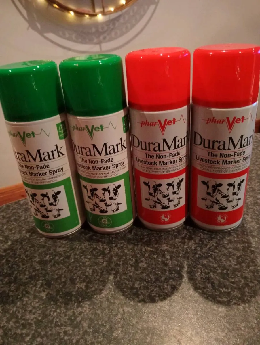 Duramark marking spray red/green - Image 1