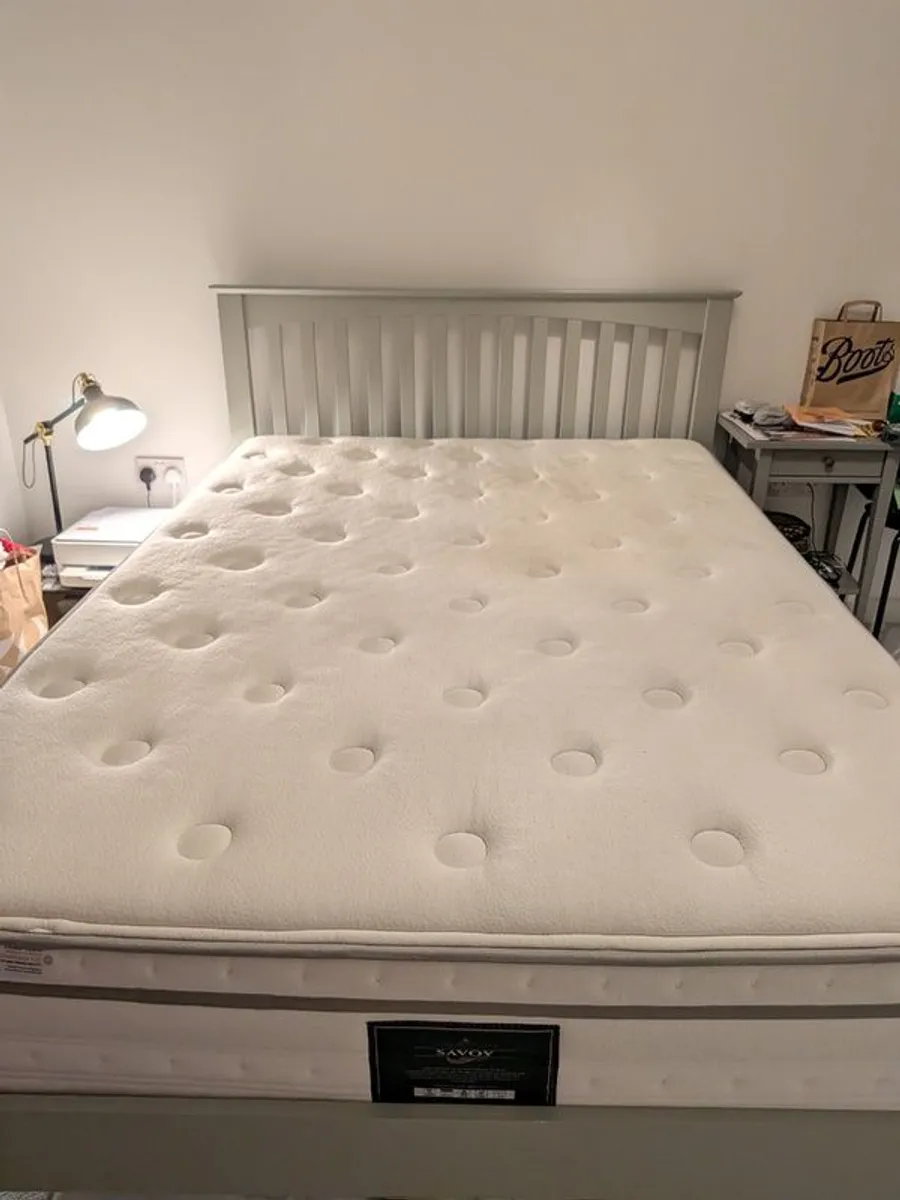 Double Bed with mattress - Image 1