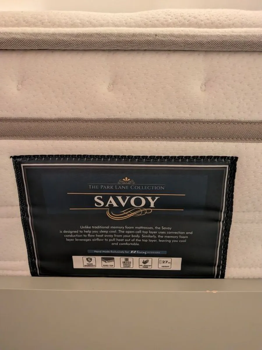 Double Bed with mattress - Image 2