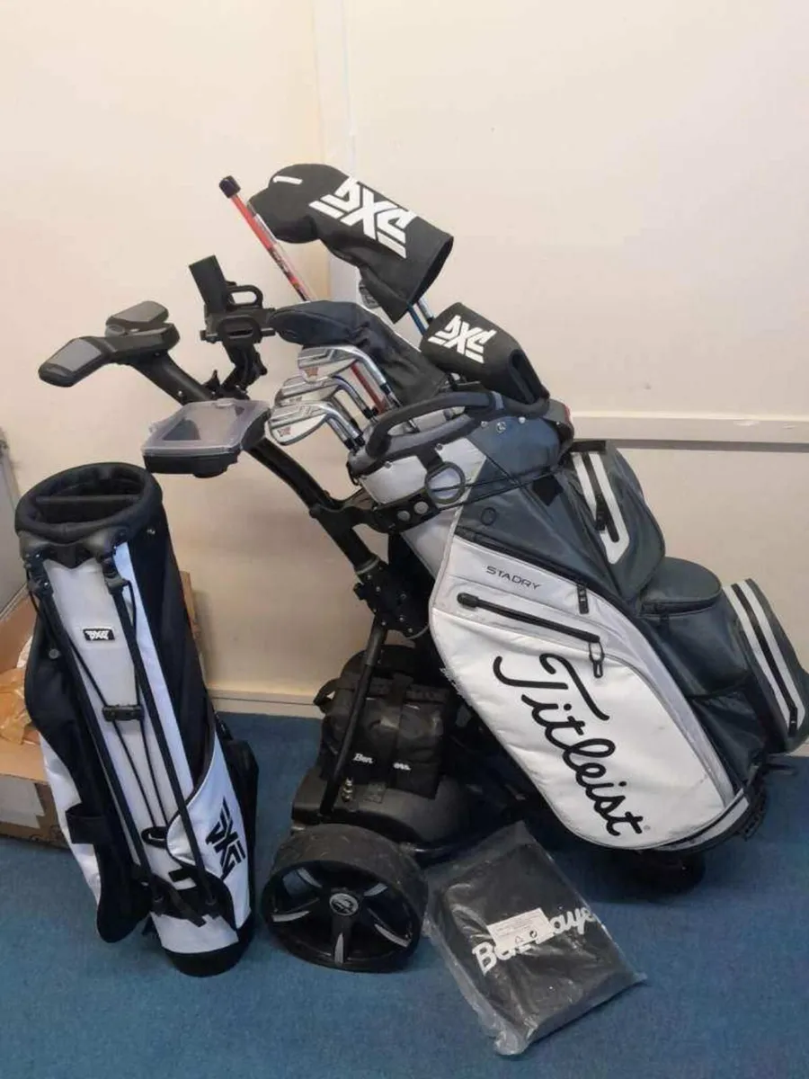 Full PXg golf set including battery trolley Omagh, - Image 1