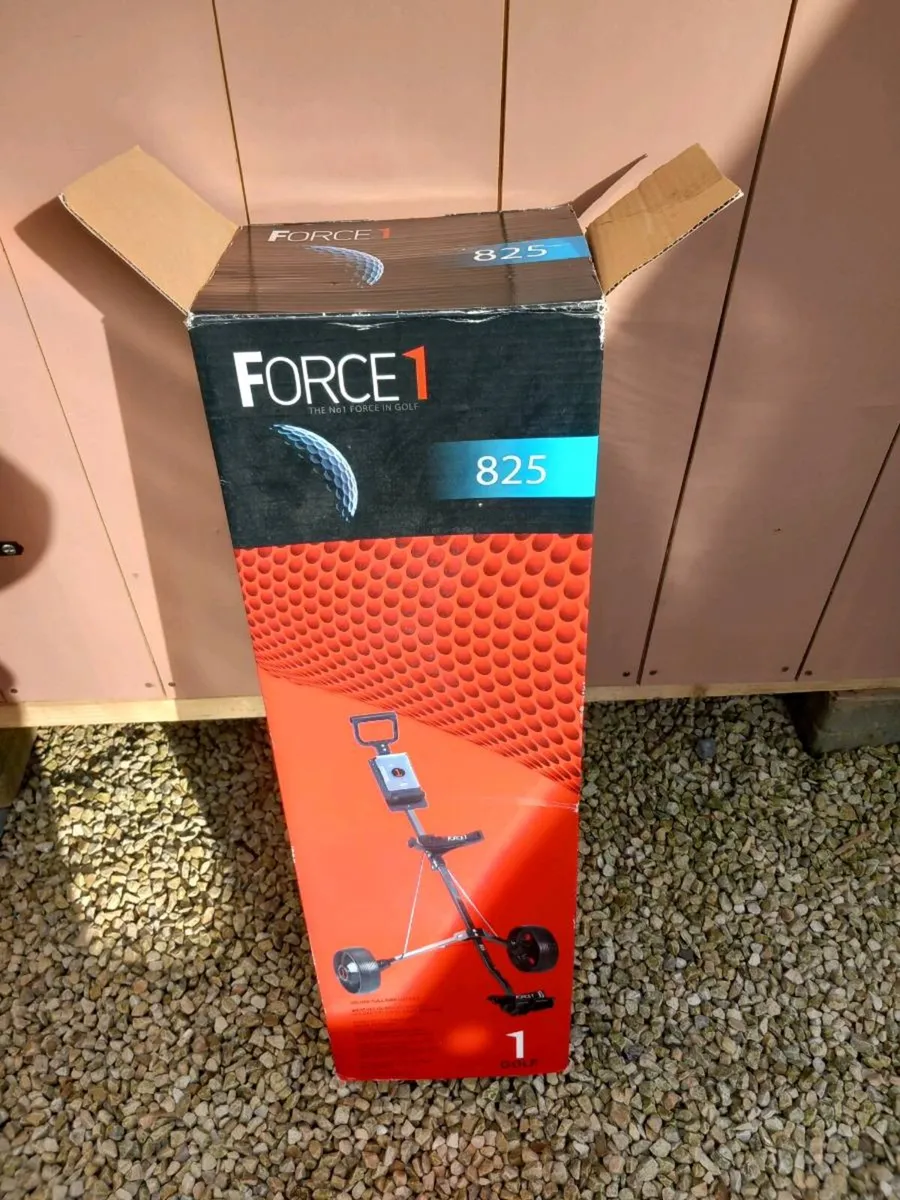 Force 1 new golf trolley - Image 1
