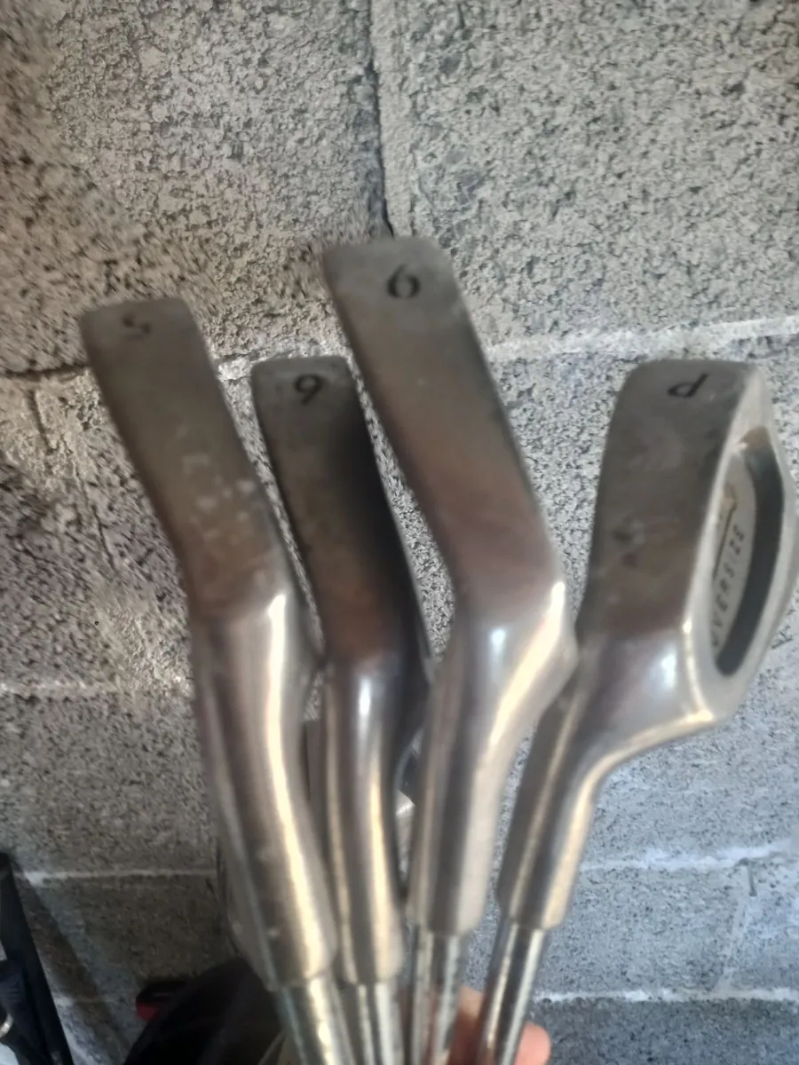 Golf clubs bag trolly shoes - Image 2