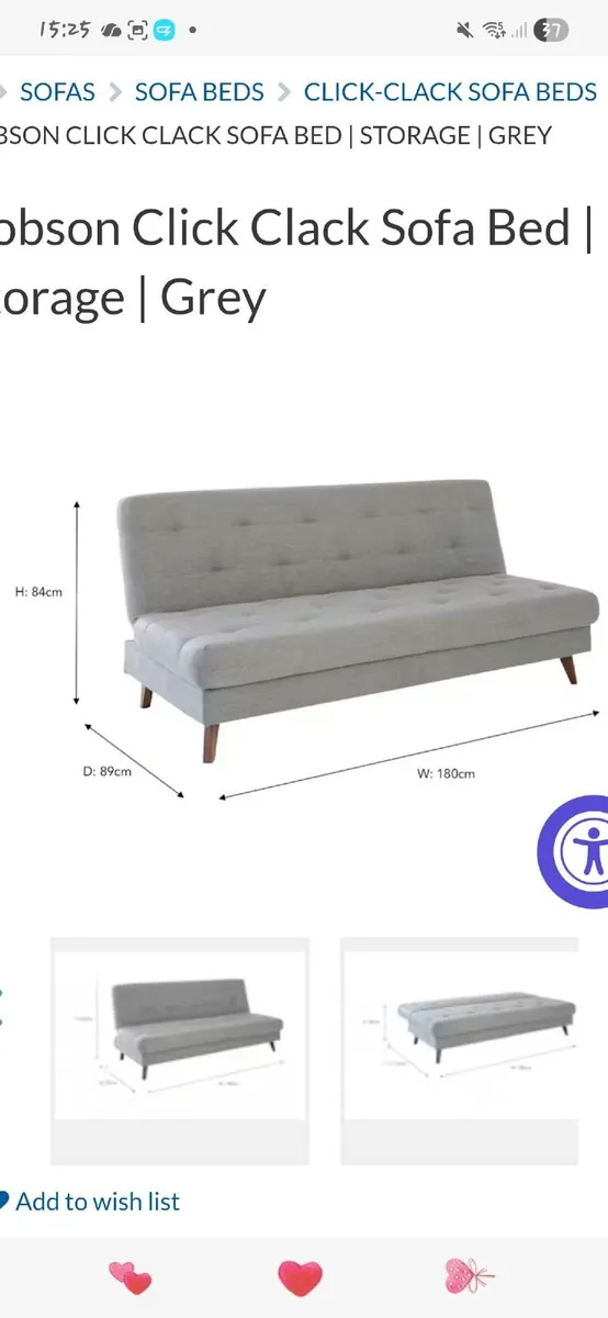Bed sofa - Image 1