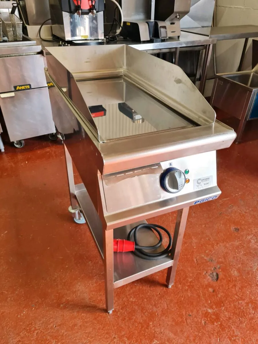 Brand New GICO Electric Chrome Plate Griddle - Image 2