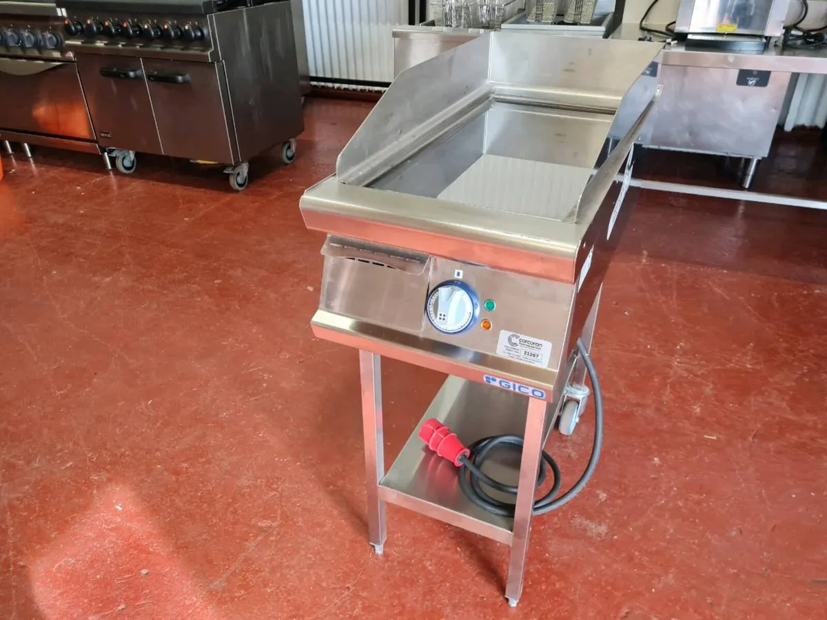 Brand New GICO Electric Chrome Plate Griddle - Image 3