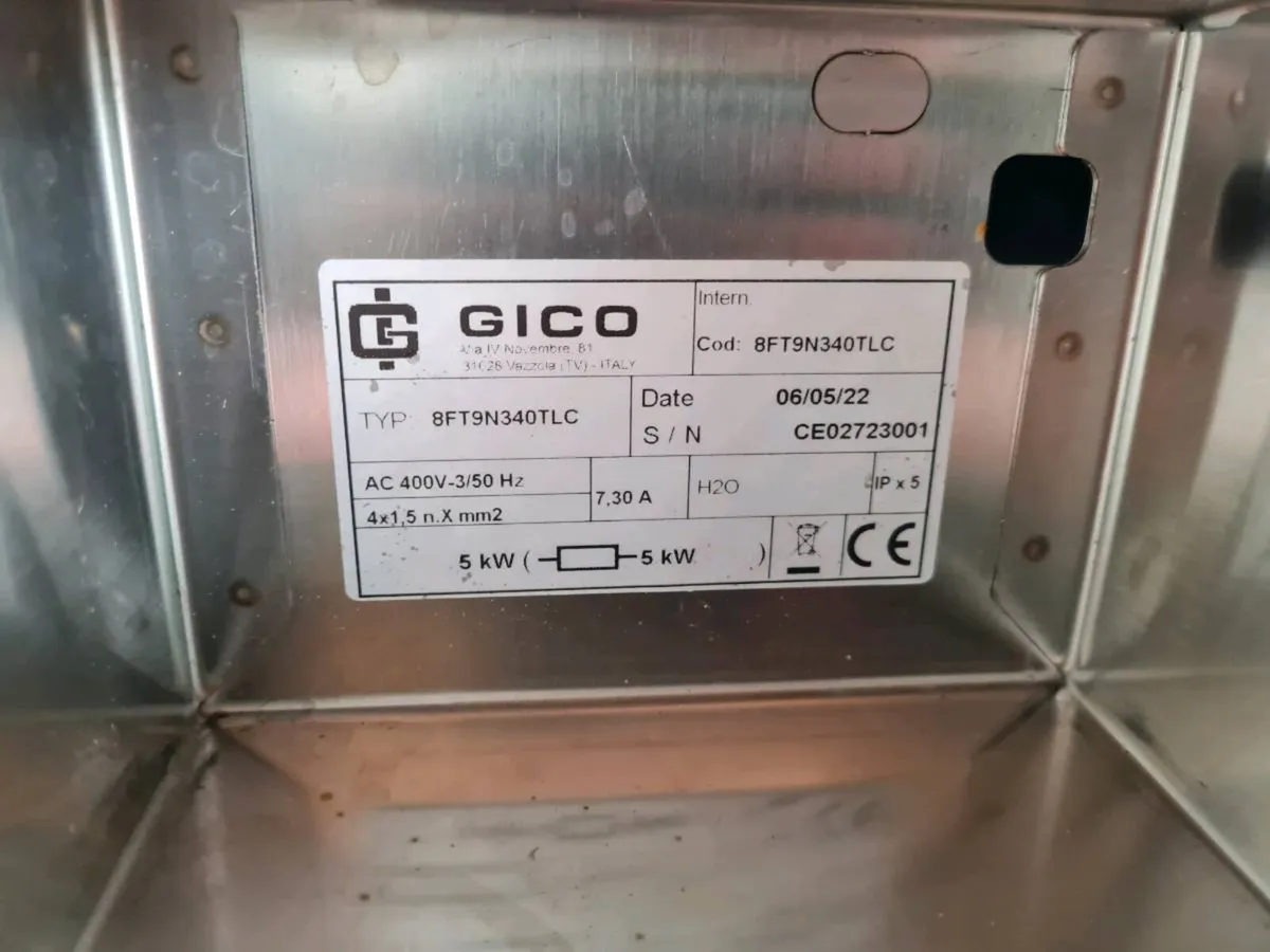 Brand New GICO Electric Chrome Plate Griddle - Image 4