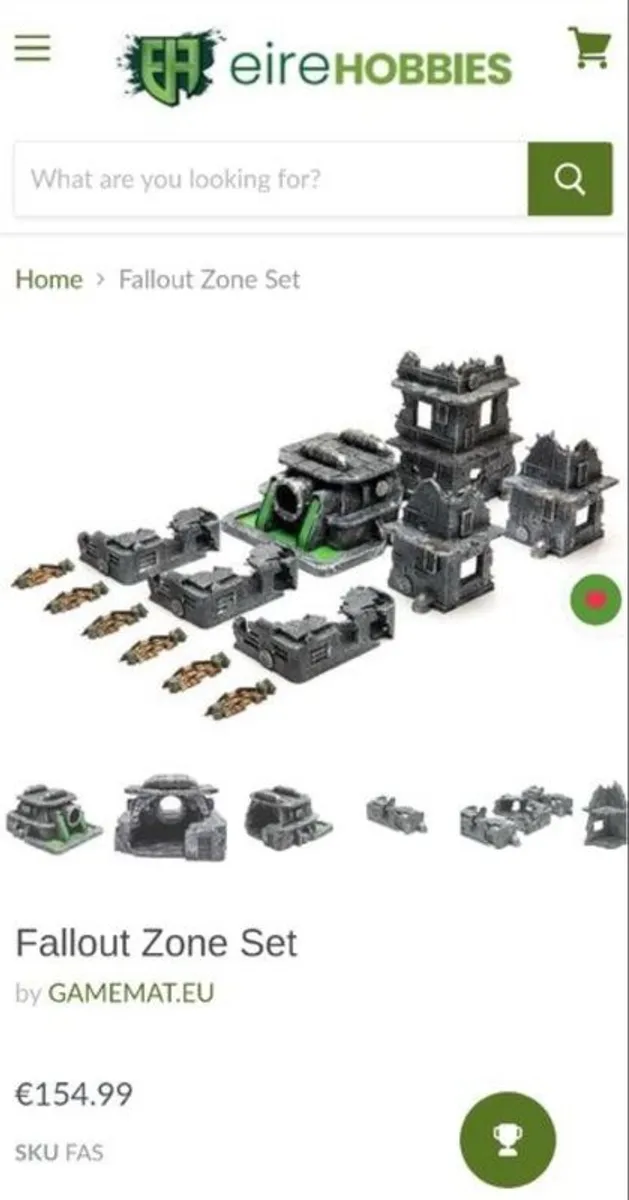 warhammer terrain set sewage/ruin city - Image 1