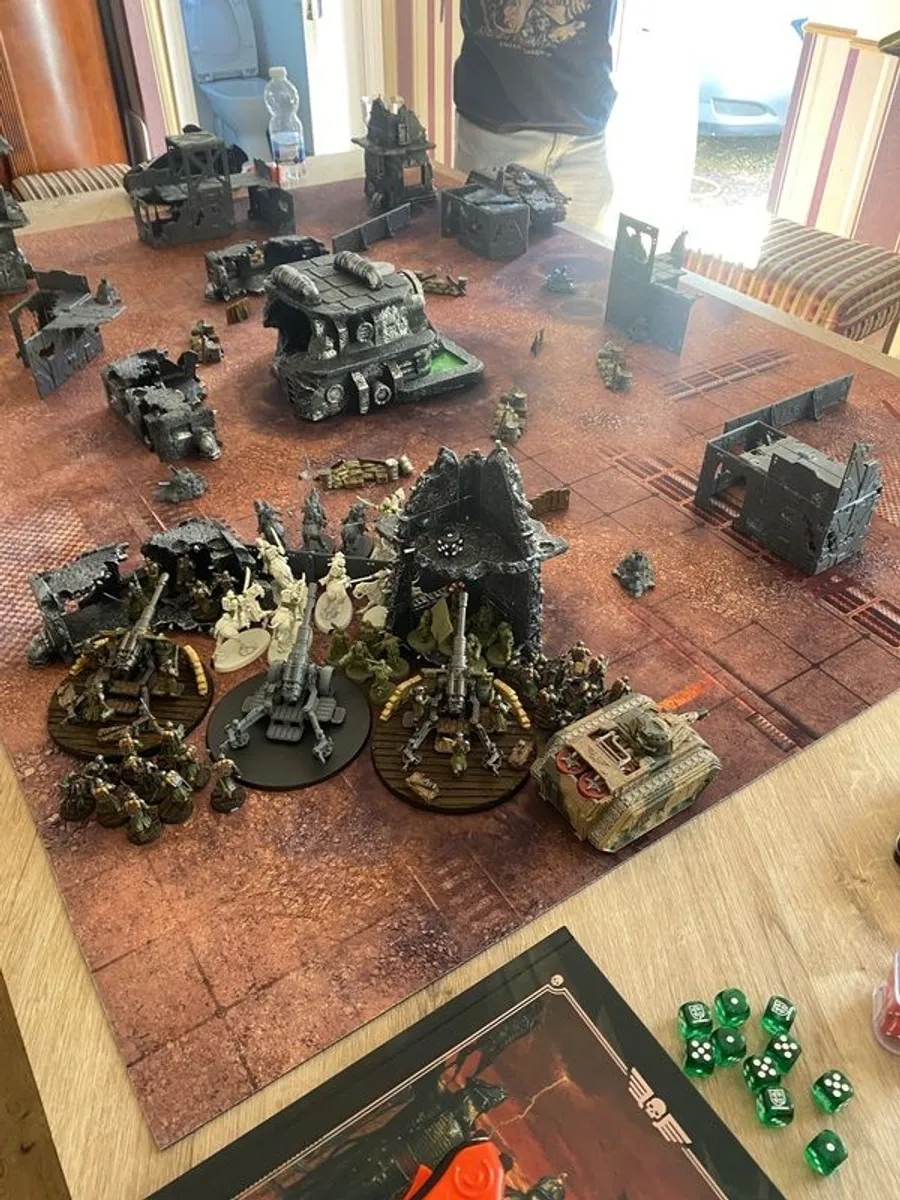 warhammer terrain set sewage/ruin city - Image 2