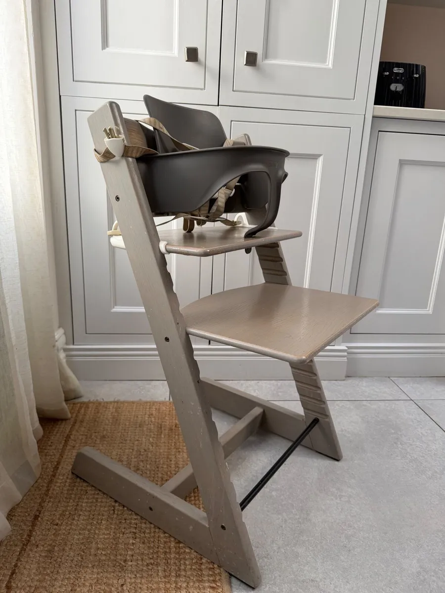 Tripp Trapp High Chair and Accessories - Image 1