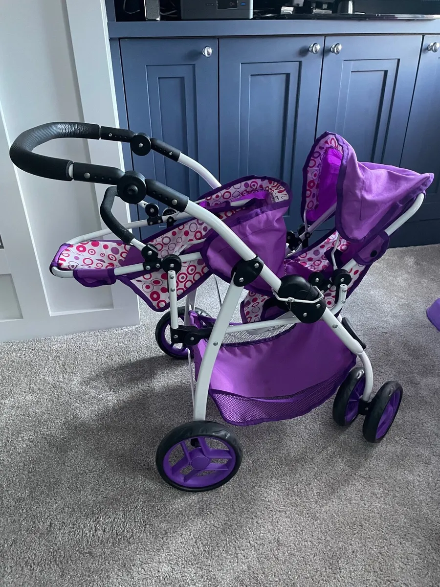 Dolls twin buggy - Image 2