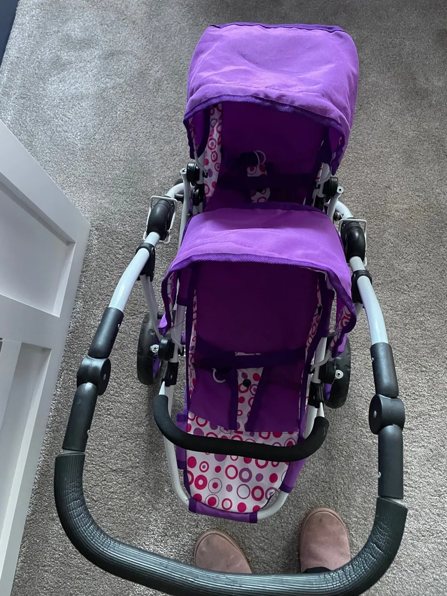 Dolls twin buggy - Image 3