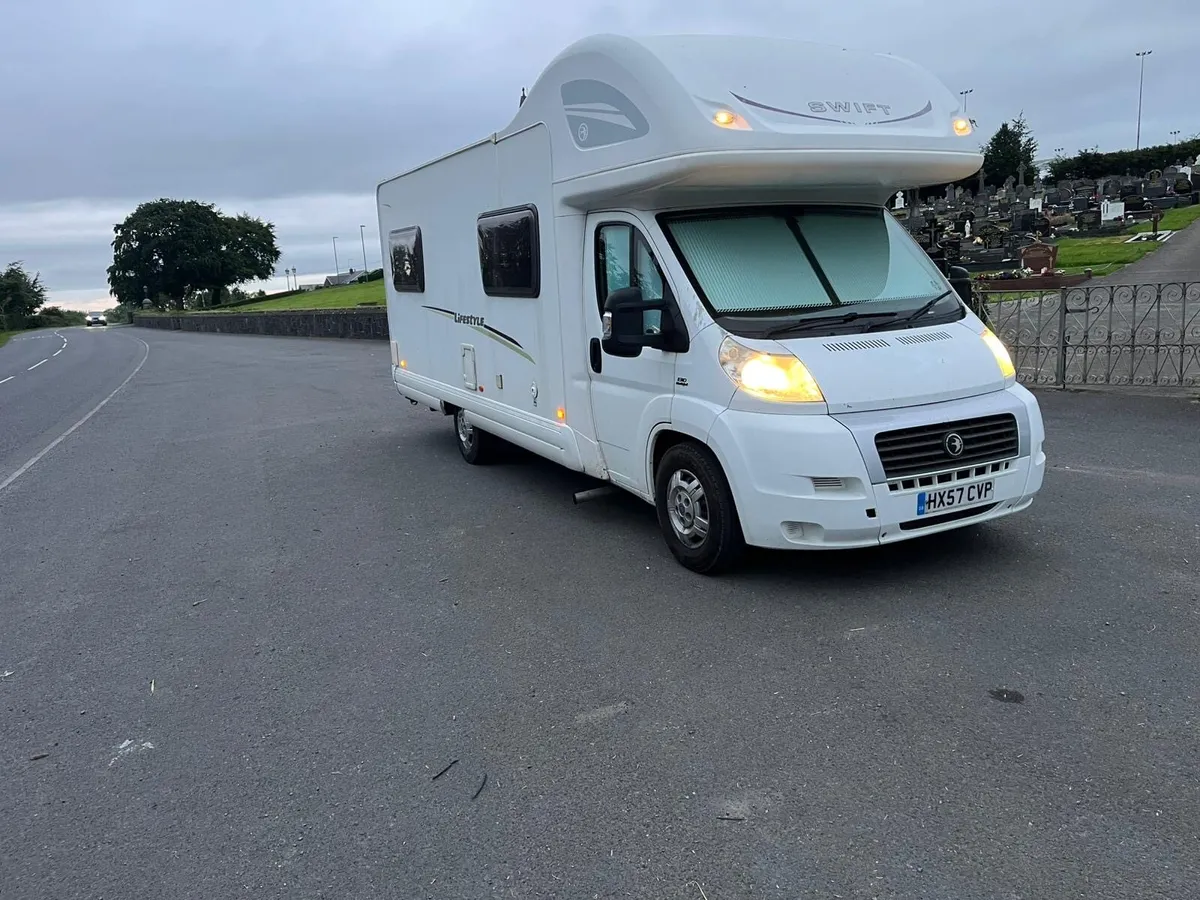 2007 Motorhome fiat ducatto swift lifestyle 6berth - Image 1