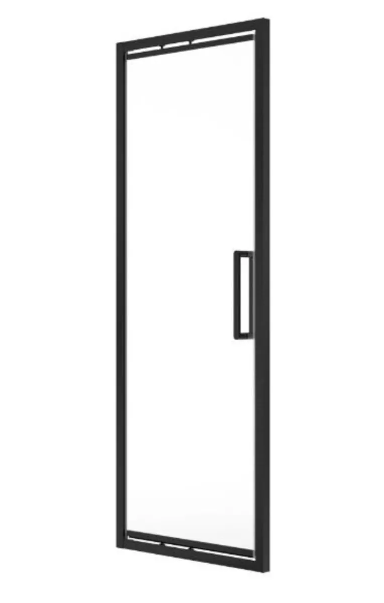 Shower Door - Sonas ASPECT Infold 900mm Black - Image 1