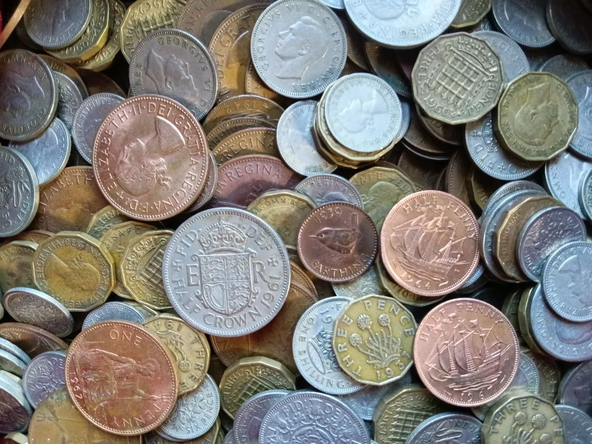 Old British Coins - Image 2