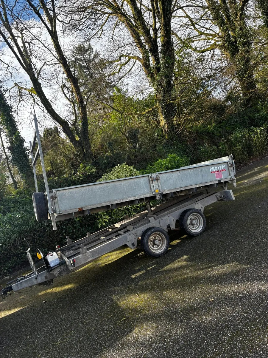 12ft pro fit tipping trailer - Image 1
