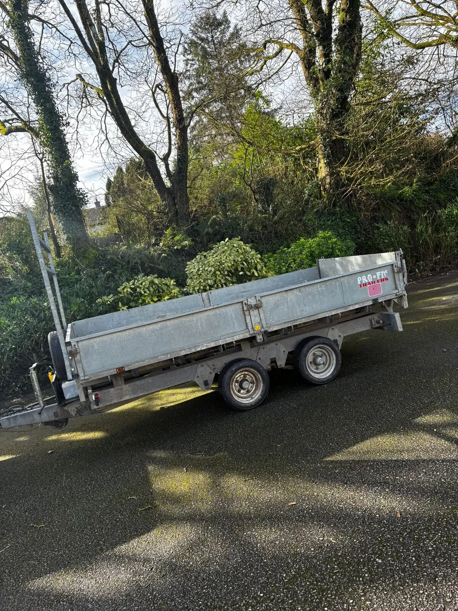 12ft pro fit tipping trailer - Image 2